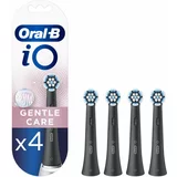 Oral-b io zamjenske glave gentle care crne - 4 komada