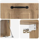 TV ormar za zid 59,5 x 31 x 30 cm Hrast artisan | shoptok.hr