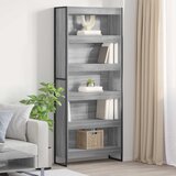 Ormarić za knjige 2 pcs Siva Sonoma 80 x 30 x 189,5 cm | shoptok.hr