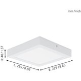 Eglo 94077 - led plafonsko svetlo fueva 1 LED/16,47W/230V | Eponuda.com