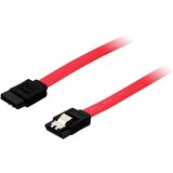 Equip trdi disk priključni kabel [1x - 1x SATA] 1.00 m rdeča, (20416897) | Shoptok.si