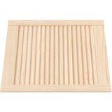  Vrata za omarico z letvicami 4 kosi 61,5x49,4 cm trdna borovina, (21412867) | Shoptok.si