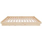  Posteljni okvir trden les 150x200 cm, (20645679) | Shoptok.si