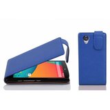 Cadorabo Ohišje, združljivo z LG Google NEXUS 5 v mornarsko modra - Zaščitni ovitek v obliki flipa iz teksturiranega umetnega usnja, (20562707) | Shoptok.si