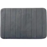606984 PROSTIRKA ZA KUPAONICU MEMORY 1/1 45X75 CM SIVA