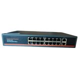 ExeLink SG1218TDP neupravljivi switch 16x10/100/1000 Base-T(POE/POE+),2x10/100/1000 base-t porta | ePonuda.com