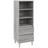 Visoka komoda boja hrasta 40x36x110 cm od konstruiranog drva | shoptok.hr