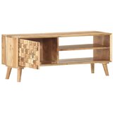 TV ormarić 100 x 35 x 40 cm od masivnog bagremovog drva | shoptok.hr