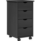  Gležnji kabinet Siva 34 x 39 x 65,5 cm Masivno borovo les, (5000263263) | Shoptok.si
