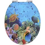  Toaletna sjedala s mekim zatvaranjem Duboko plava 44 x 38 cm | Eponuda.com