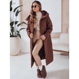 DStreet Kurtka zimowa damska LIKEMIRA pikowana brązowa | shoptok.hr
