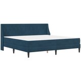  Okvir kreveta s madracem s madracem Plava 200 x 200 cm Baršun | Eponuda.com