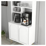 Hanah home Kuhinjski ormar Lyon 80, Bijelo-zlatni | Eponuda.ba