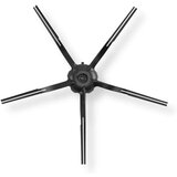 Roborock stranska krtača za S8/S7/Q8max/Q7/Q5pro/S6/E5/S5Max/Qrevo/Qrevo s 2x kos, črna Cene