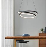 Eglo Crna LED viseća svjetiljka ø 55 cm RUOTALE – Cijene