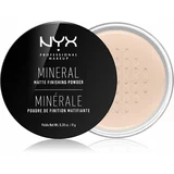 NYX Professional Makeup Mineral Finishing Powder mineralni puder odtenek Light/Medium 8 g