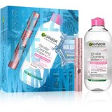 Maybelline Lash Sensational Sky High set: maskara Lash Sensational Sky High 7,2 ml 01 Very Black + micelarna vodica Garnier Skin Naturals All-in-1 400 ml Cene