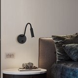  Brilagi - LED prigušiva fleksibilna zidna lampa MAYA 1xG9/4W/230V crna | Eponuda.com