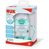 Nuk flašica sa ručkama i indikatorom temperature mint, 6-18m | ePonuda.com