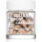Clarins Milky Boost Capsules posvjetljujući puder kapsule nijansa 03 30x0,2 ml