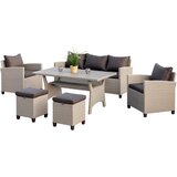 Gardenson lounge garnitura jeklo | Shoptok.si