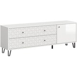 Livetastic Nizka Omarica Prisma, Bela Visok Sijaj | Shoptok.si