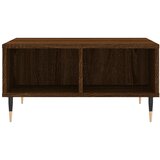  Stolić za kavu smeđa boja hrasta 60x60x30 cm konstruirano drvo | shoptok.hr