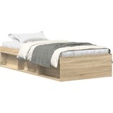  Okvir kreveta boja hrasta sonome 90 x 190 cm | shoptok.hr
