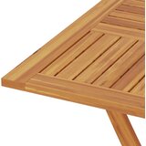  Sklopivi vrtni stol 85 x 85 x 76 cm od masivne tikovine | shoptok.hr
