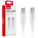ZA TELEFON USB C-C 60W 100cm AMIO