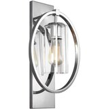 Elstead Lighting Elstead Marlena Stenska svetilka z 1 lučjo, polirani krom, E27, (22098953) | Shoptok.si