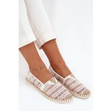 Boto Lace Women's Espadrilles With Mesh White Faylira | shoptok.hr