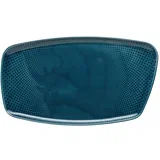 oval 36x21cm ocean blue