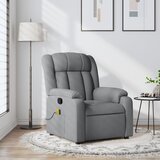  fotelja za odmor, svijetlo siva tkanina | shoptok.hr