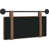  Držeće uzglavlje Boja cappuccina 100 x 55 x 5 cm Lažna koža - Boja cappuccina 90 cm bez LED | shoptok.hr