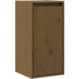 Furnova Stenska omarica medeno rjava 30x30x60 cm trdna borovina, (21950074) | Shoptok.si