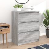 vidaXL komoda siva sonoma 60x35x76 cm konstruiran les Cene