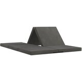 vidaXL Zložljiv kavč postelja 140 x 67 x 45 cm Temno siva, (5000295196) | Shoptok.si