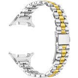 INF eleganten jekleni pas z biseri, združljiv s samsung galaxy watch 8/8 classic silver+gold, (5000116427) | Shoptok.si