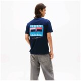 Tommy Jeans Majice s kratkimi rokavi TJM REG DNA FLAG PLAY TE Modra | Shoptok.si