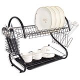 Olimp Sport Oceđivač za sudove na 2 nivoa 38cm hromirani crni | ePonuda.com