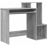  Stol s policom Siva Sonoma 106 x 41 x 88.5 cm Konstruirano drvo | shoptok.hr