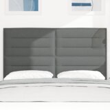 vidaXL led uzglavlje s dizajnom linija tamnosivo 72 cm tkanina | shoptok.hr