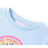  Dječja topla majica svjetloplava 116 | shoptok.hr
