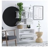 Hanah home zidna polica pomme white Cene