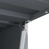  Ormar za zid u garaži Antracit 80 x 33 x 35 cm Čelik s prahom | shoptok.hr