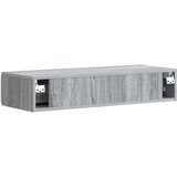 Stolna montirana na zid Siva sonoma 87 5 x 34 5 x 17 cm | shoptok.hr