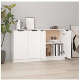  Komode 2 kom bijele 60 x 30 x 70 cm od konstruiranog drva | shoptok.hr