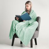 DecoKing Mint zelena odeja iz mikrovlaken Mic, 160 x 210 cm | Shoptok.si