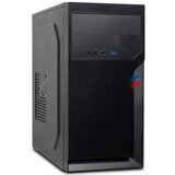InterTech 6502 ROMEA microATX črno ohišje | Shoptok.si